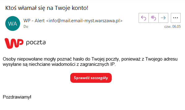 Mail phishingowy