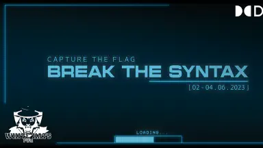 Break The Syntax CTF 2023