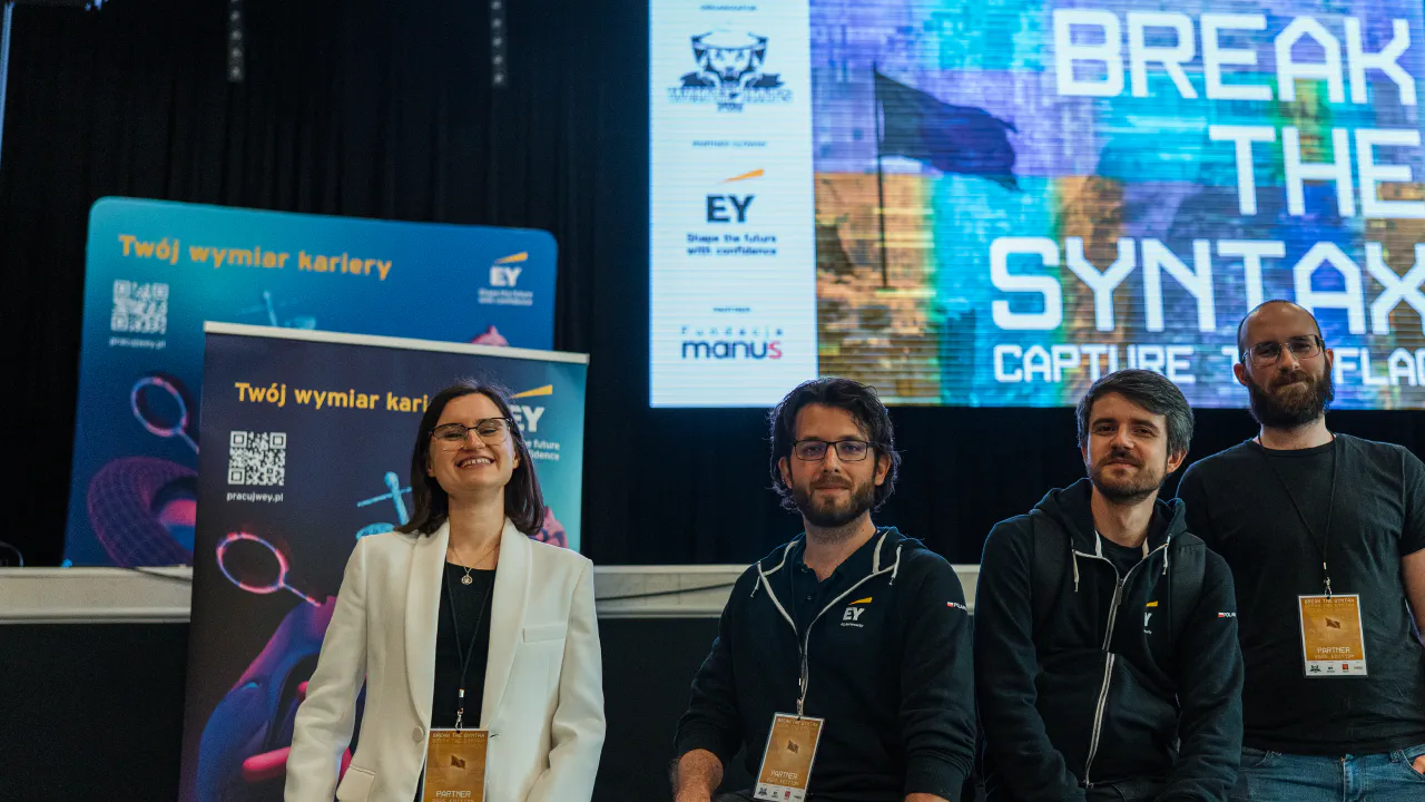 Zdjęcie partnerów z BTS CTF